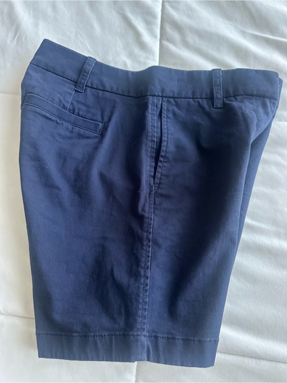J. Crew Women's Navy 7 inch Chino Shorts